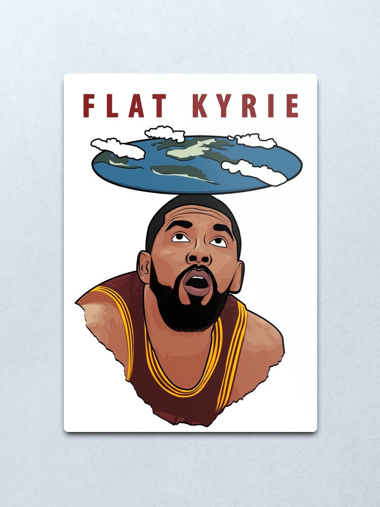 Alternate view of Flat Kyrie Metal Print