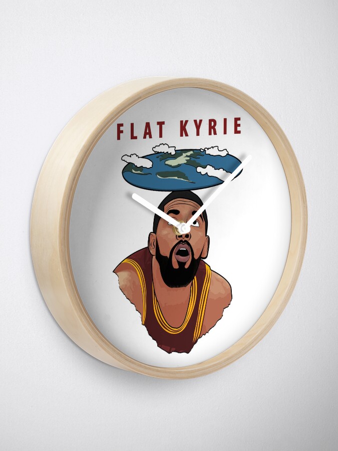 Alternate view of Flat Kyrie Clock