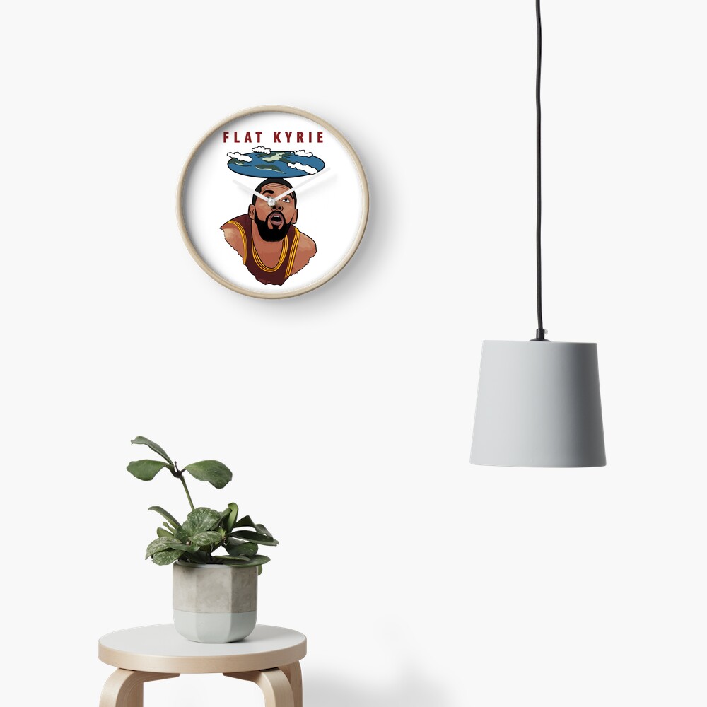 Flat Kyrie Clock