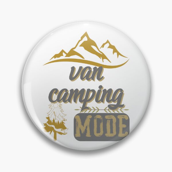 Item preview, van camping mode, forest river sun inside tree pine designed and sold by movie-popcorn.