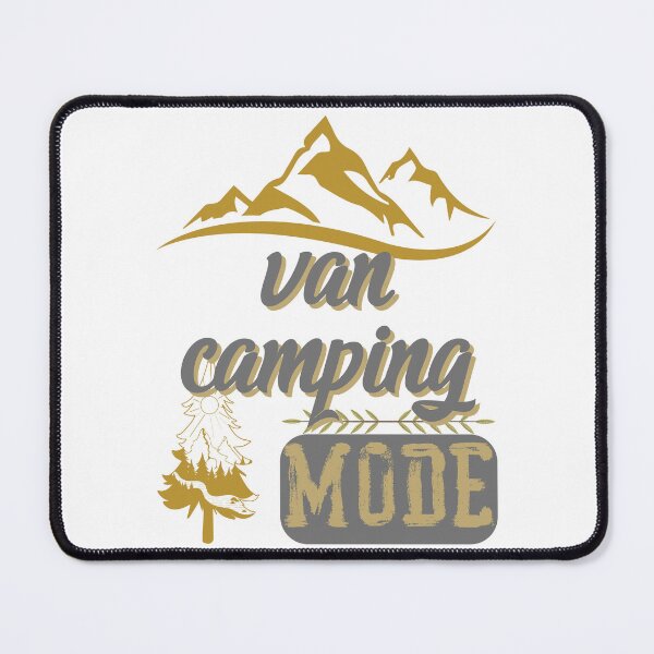 Item preview, van camping mode, forest river sun inside tree pine designed and sold by movie-popcorn.
