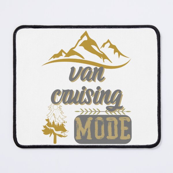 Item preview, van cruising mode, forest river sun inside tree pine designed and sold by movie-popcorn.