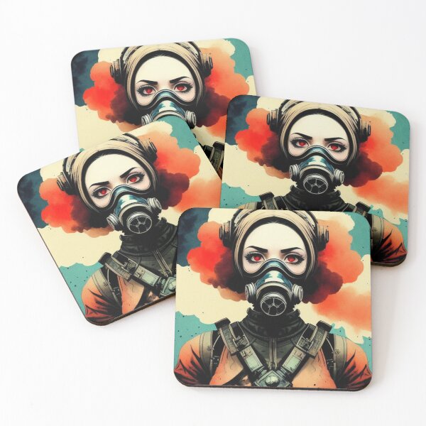 Item preview, Gasmask Girl designed and sold by unlikeably mellow.