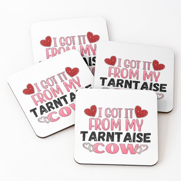 Item preview, White version of I got it from my Tarntaise cows Lovely Valentine hearts designed and sold by FarmsteadAcers.