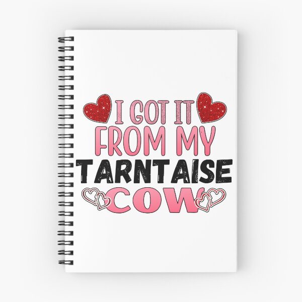 Item preview, White version of I got it from my Tarntaise cows Lovely Valentine hearts designed and sold by FarmsteadAcers.