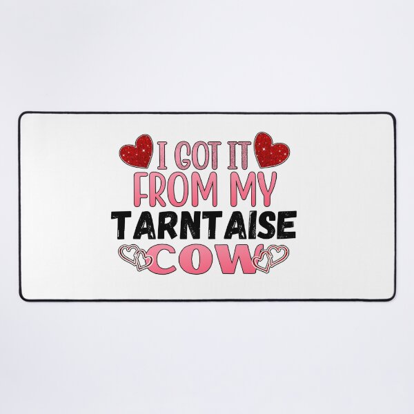Item preview, White version of I got it from my Tarntaise cows Lovely Valentine hearts designed and sold by FarmsteadAcers.