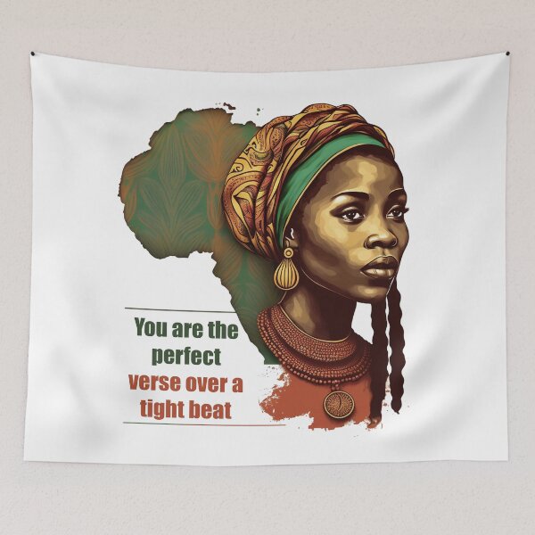 Item preview, Celebrating Black Heritage: A Design Tribute to the Strong and Resilient African Woman designed and sold by bn-magasin.
