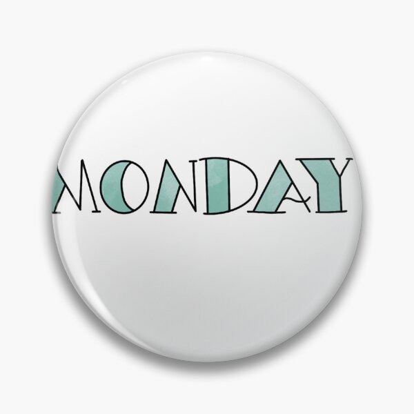 Item preview, Monday - Teal designed and sold by egehl.
