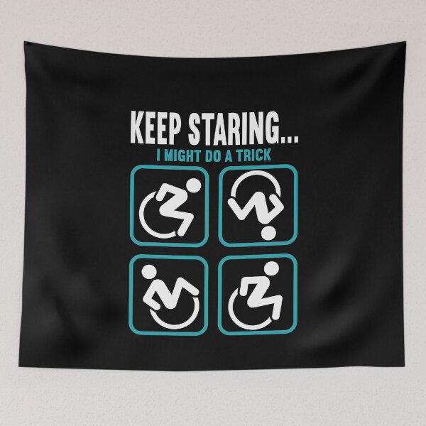 Item preview, Wheelchair Disability Keep Staring designed and sold by Clara Hollins.
