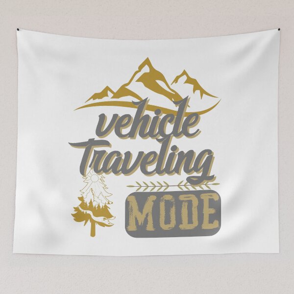 Item preview, vehicle traveling mode, forest river sun inside tree pine designed and sold by movie-popcorn.
