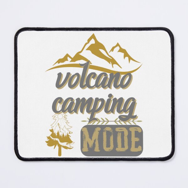Item preview, volcano camping mode, forest river sun inside tree pine designed and sold by movie-popcorn.