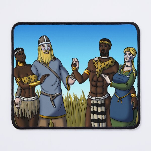 Item preview, Vikings and Zulu Make Peace designed and sold by Brandon Pilcher's Creative Adventures.
