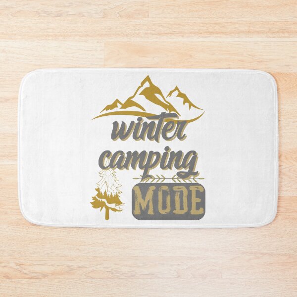 Item preview, winter camping mode, forest river sun inside tree pine designed and sold by movie-popcorn.