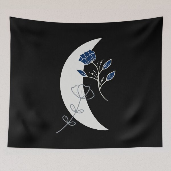 Item preview, Celestial Moon Flowers designed and sold by Ashlison.