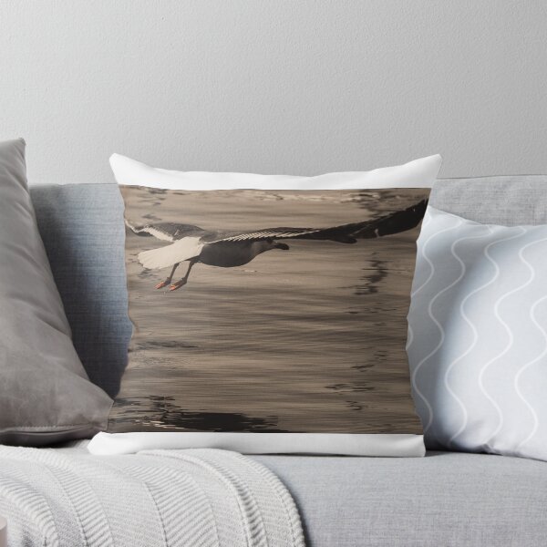 Item preview, Flying seagull over the sea  designed and sold by BIPHOTONEWS.