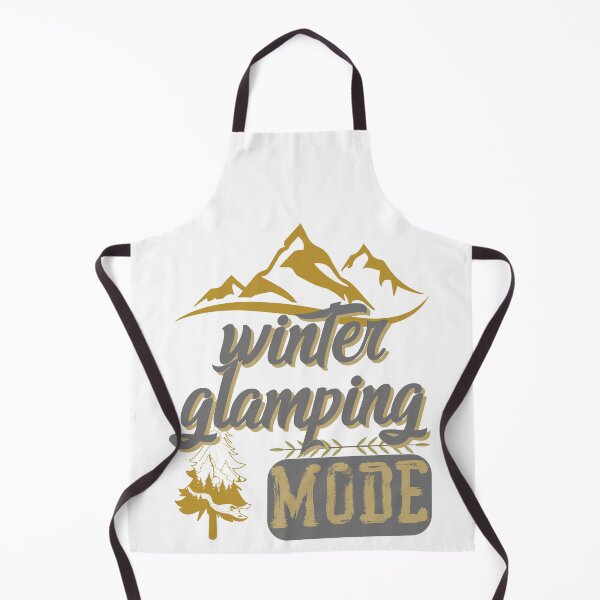 Item preview, winter glamping mode, forest river sun inside tree pine designed and sold by movie-popcorn.