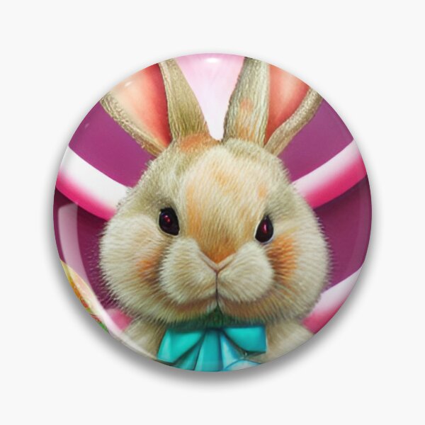 Item preview, Colorful Festive Easter Eggs Easter Bunny Spring Flowers Version 6 designed and sold by DreamingAwake1.