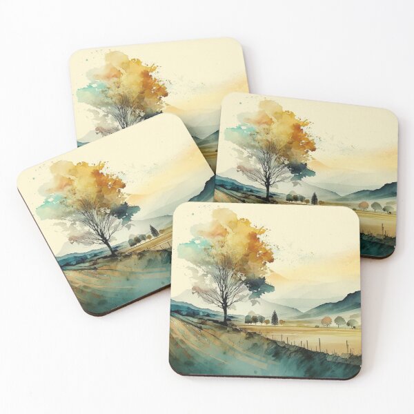 Item preview, Relaxing Watercolor #222 designed and sold by Avocado Design Studio.