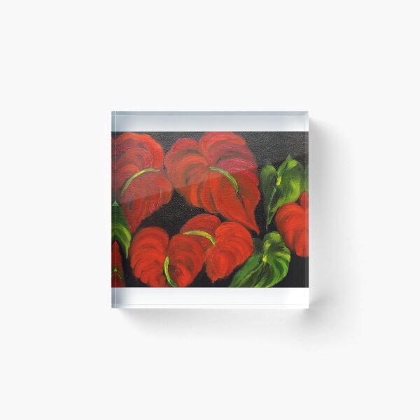 Item preview, Red Anthurium designed and sold by jennyleeandjim.