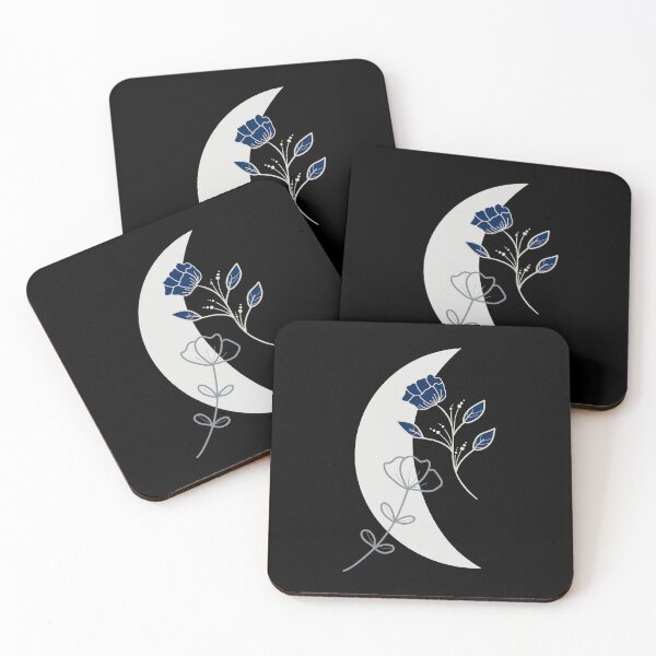 Item preview, Celestial Moon Flowers designed and sold by Ashlison.