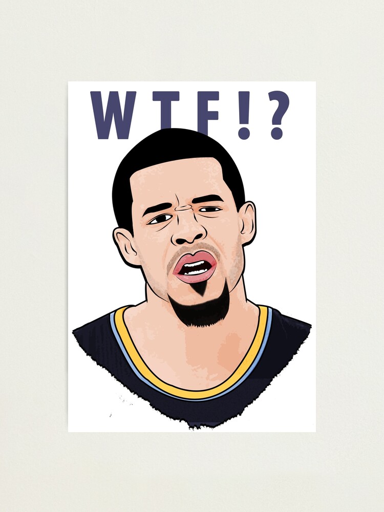 Alternate view of WTF!? Photographic Print