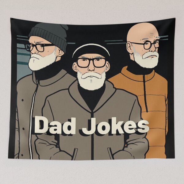 Item preview, Dad Jokes designed and sold by Tanis-Tweedale.