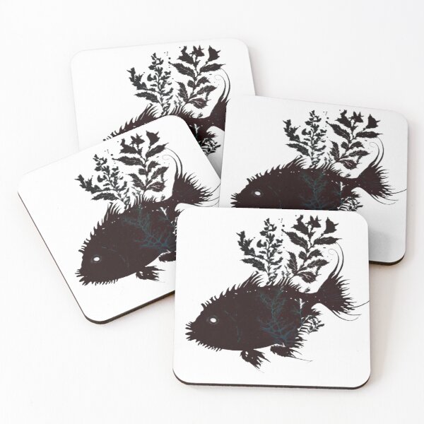 Item preview, Plant Fish Dark Silhouette designed and sold by Bmc-Designer.
