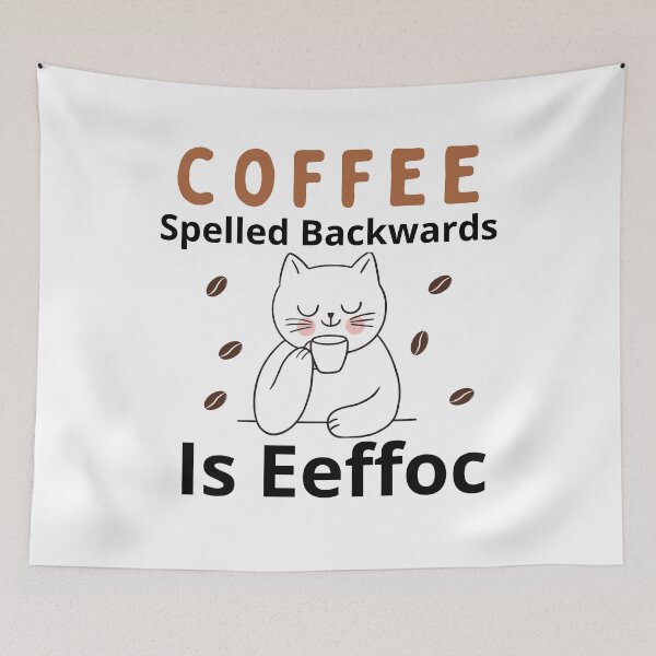 Item preview, Coffee Spelled Backwards Is Eeffoc  designed and sold by SAABDERRAHIM.