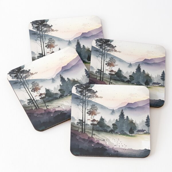Item preview, Relaxing Watercolor #223 designed and sold by Avocado Design Studio.