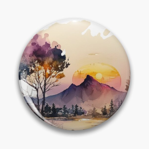 Item preview, Relaxing Watercolor #224 designed and sold by Avocado Design Studio.