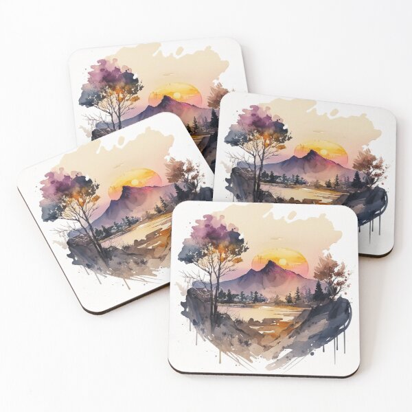 Item preview, Relaxing Watercolor #224 designed and sold by Avocado Design Studio.