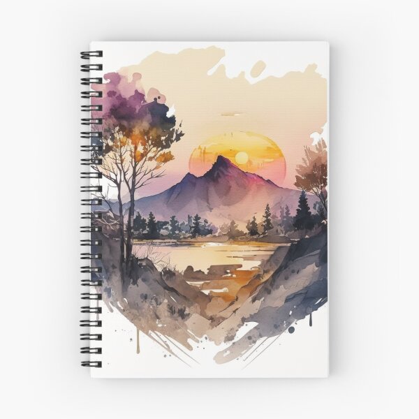 Item preview, Relaxing Watercolor #224 designed and sold by Avocado Design Studio.