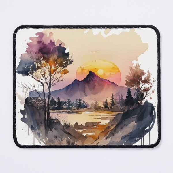 Item preview, Relaxing Watercolor #224 designed and sold by Avocado Design Studio.