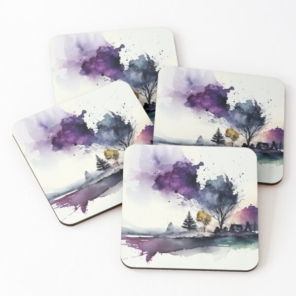 Item preview, Relaxing Watercolor #225 designed and sold by Avocado Design Studio.