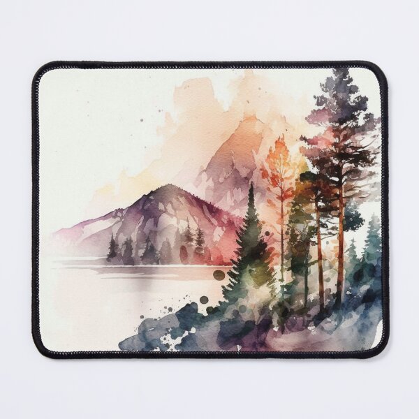 Item preview, Relaxing Watercolor #226 designed and sold by Avocado Design Studio.
