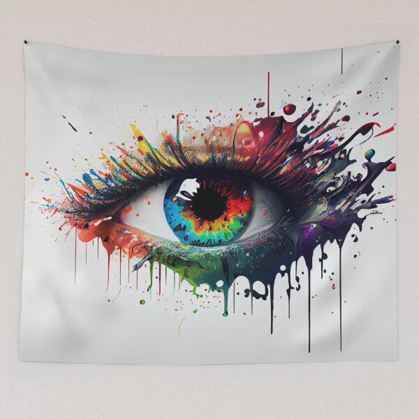 Item preview, Stylized Eye (Clear) designed and sold by DoublecrashArt.