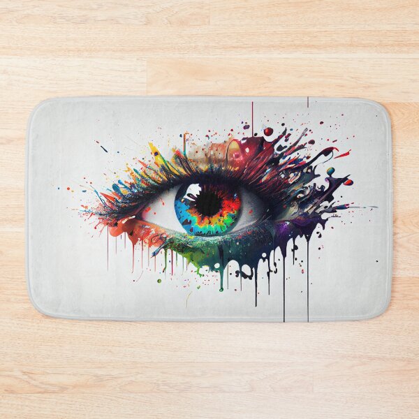 Item preview, Stylized Eye (Clear) designed and sold by DoublecrashArt.