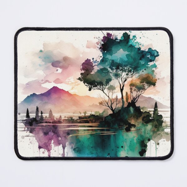 Item preview, Relaxing Watercolor #227 designed and sold by Avocado Design Studio.