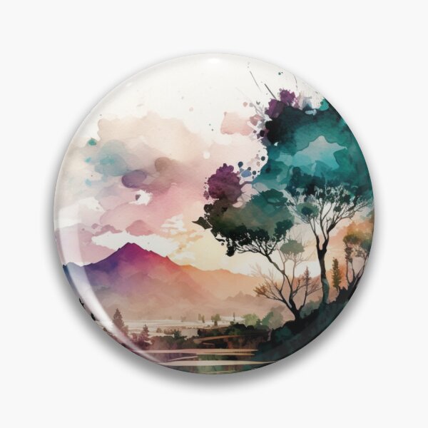 Item preview, Relaxing Watercolor #227 designed and sold by Avocado Design Studio.