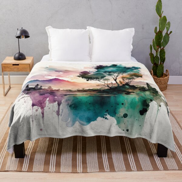 Item preview, Relaxing Watercolor #227 designed and sold by Avocado Design Studio.