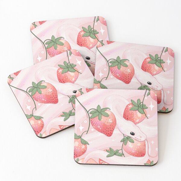 Item preview, Ball python with strawberries  designed and sold by Angelxbeans.