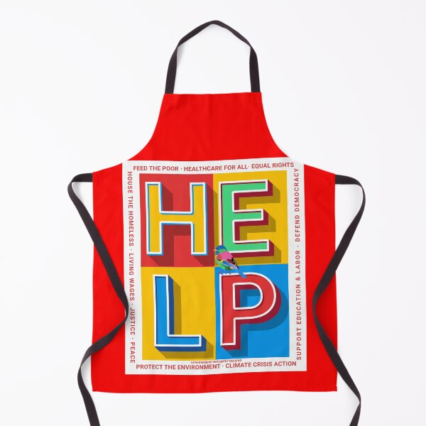 Item preview, PMD00392 Progressive Movement Designs HELP colorful Valentine or for any day for Progressives Bernie Sanders supporters designed and sold by ProgressiveLeft.