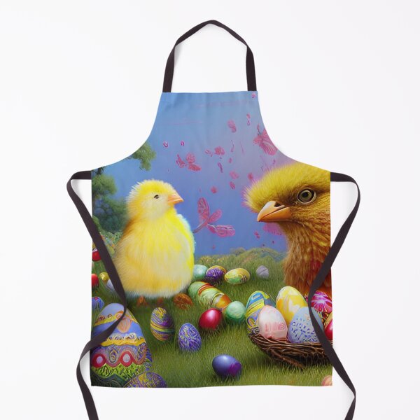 Item preview, Colorful Festive Easter Eggs Easter Bunny Spring Flowers Chick Version 10 designed and sold by DreamingAwake1.
