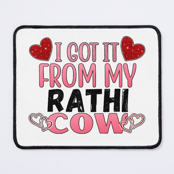 Item preview, White version of I got it from my Rathi cows Lovely Valentine hearts designed and sold by FarmsteadAcers.