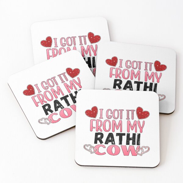 Item preview, White version of I got it from my Rathi cows Lovely Valentine hearts designed and sold by FarmsteadAcers.