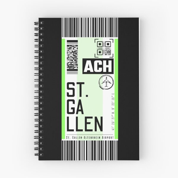 Item preview, ST GALLEN ACH classic luggage tag designed and sold by LeddsoDello.