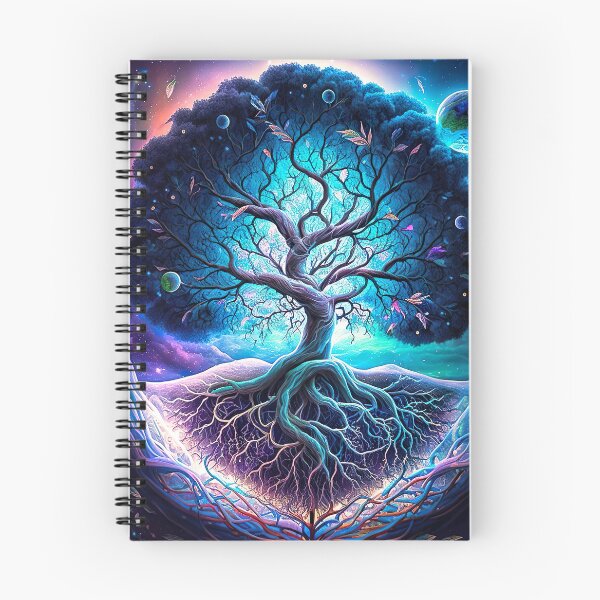 Item preview, Magical Tree -  Tree of cosmic wonder ✨  designed and sold by AkaArtGenerator.