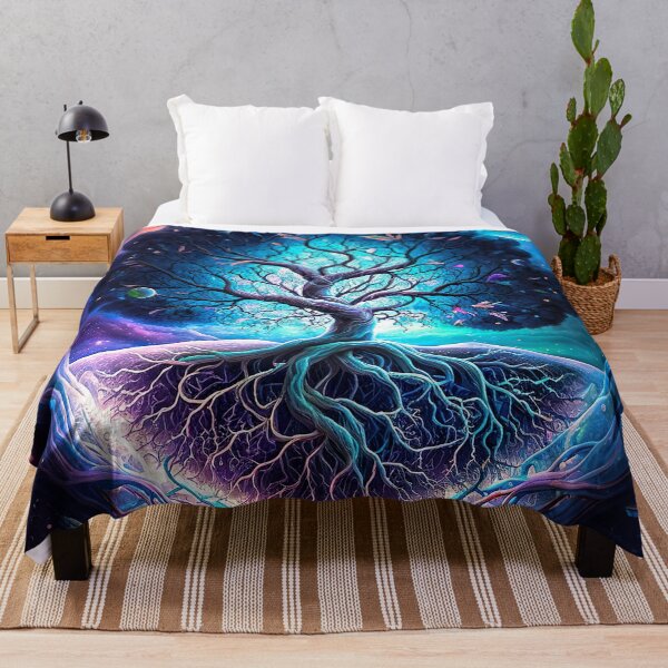 Item preview, Magical Tree -  Tree of cosmic wonder ✨  designed and sold by AkaArtGenerator.