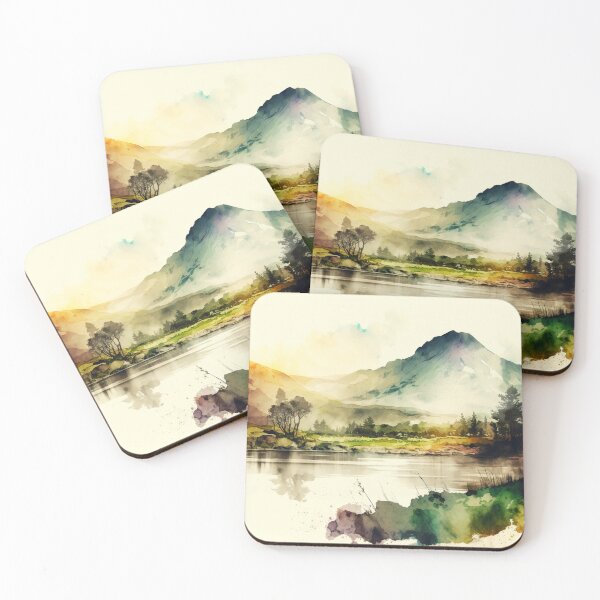 Item preview, Relaxing Watercolor #228 designed and sold by Avocado Design Studio.