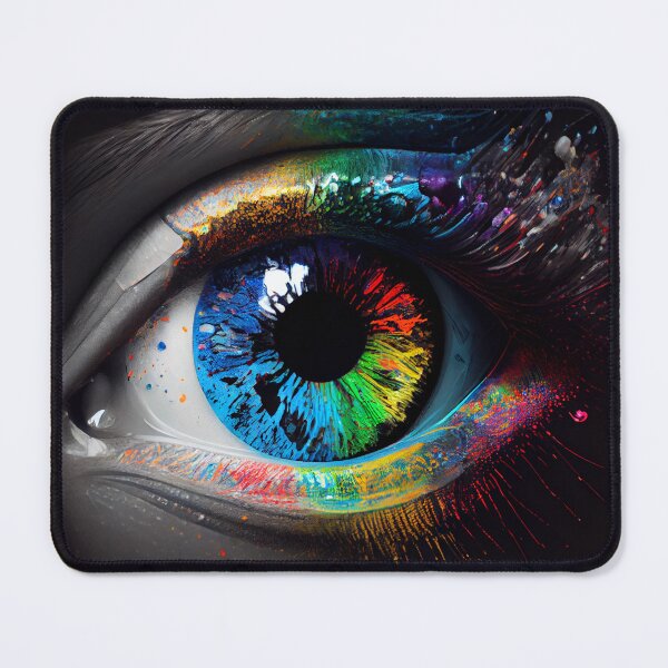 Item preview, Stylized Eye (Dark) designed and sold by DoublecrashArt.